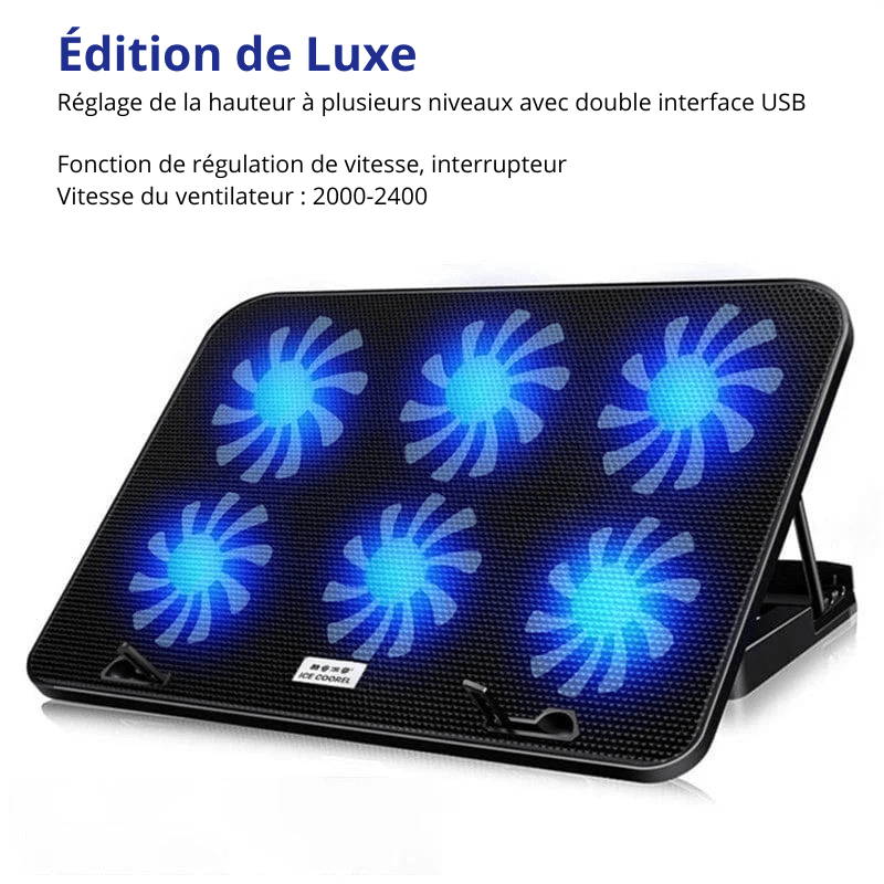 High Tech France Pc portable refroidisseur
