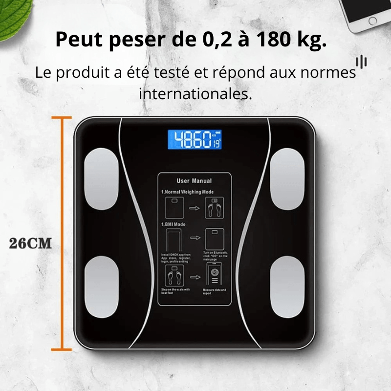 High Tech France Pèse-personne connecté