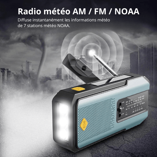 High Tech France Radio portable de survie