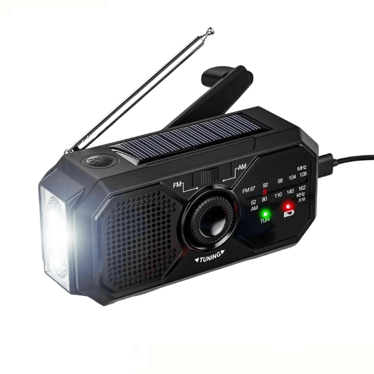 High Tech France Radio portable solaire