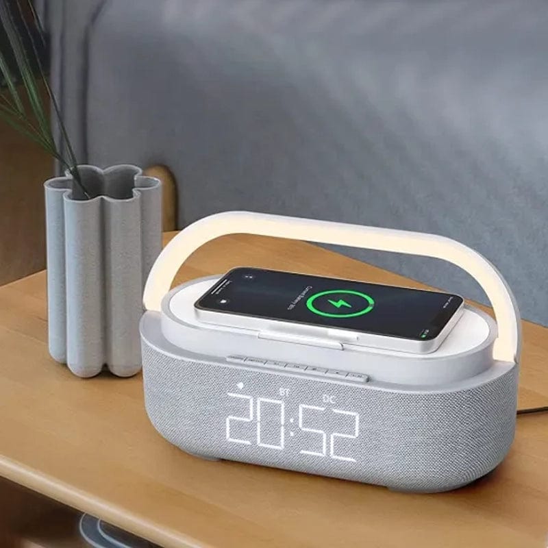 High Tech France Radio réveil connecté lumière