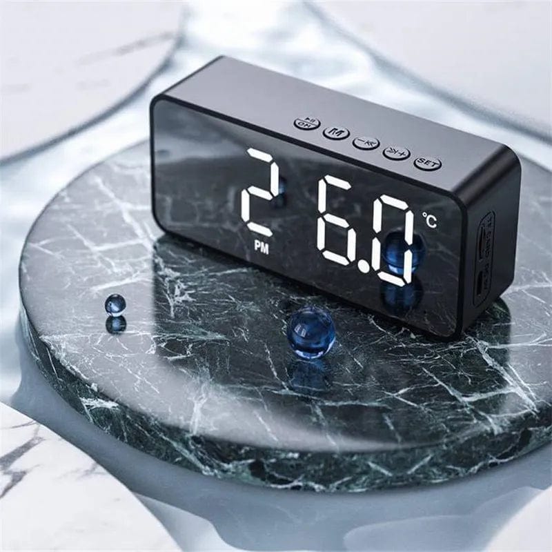 High Tech France Radio réveil connecté rechargeable USB