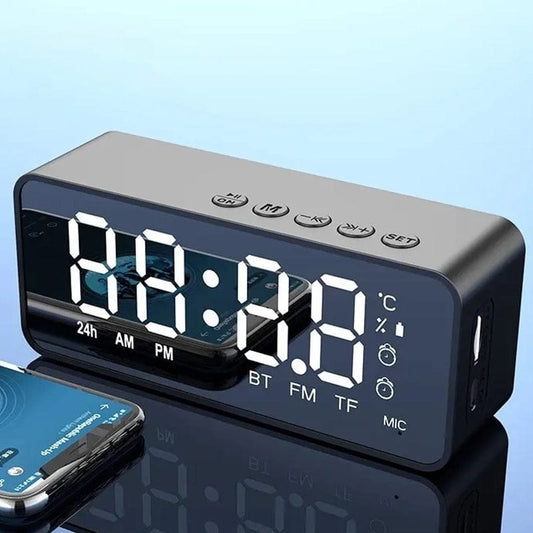 High Tech France Radio réveil connecté rechargeable USB