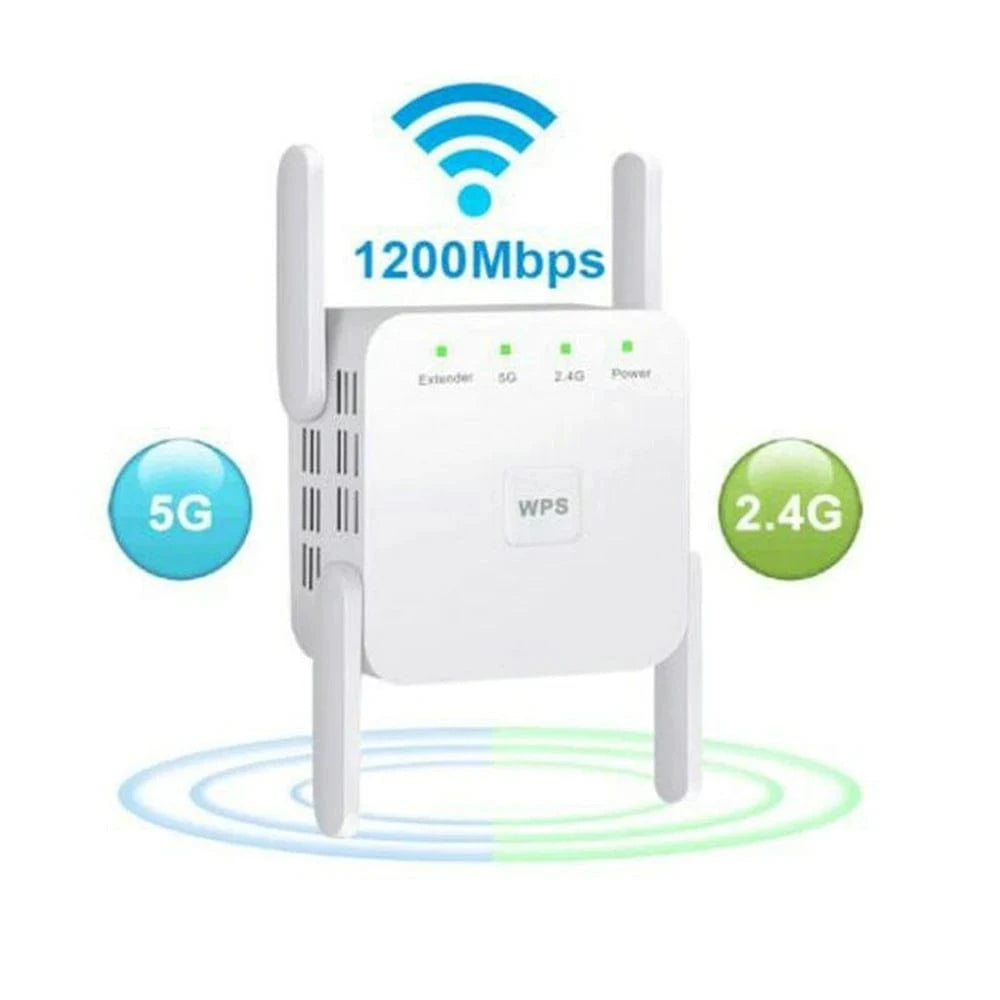 High Tech France™ Répéteur Amplificateur WiFi puissant longue portée