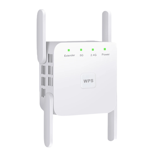 High Tech France™ 2.4G/5G Répéteur Amplificateur WiFi puissant longue portée