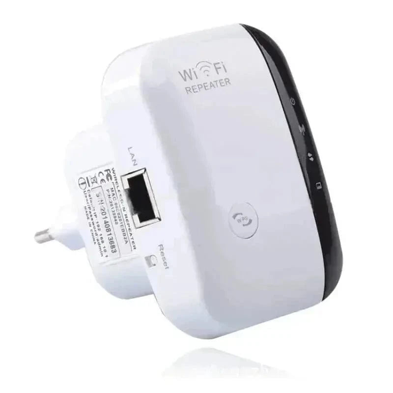 High Tech France™ Blanc Répéteur Amplificateur WiFi puissant