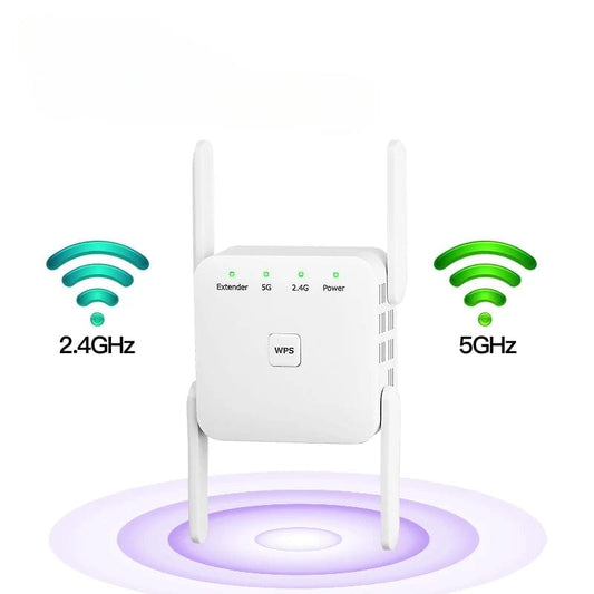High Tech France™ Répéteur WiFi puissant - 2.4G/5G