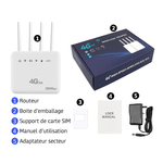 Routeur WiFi 4G carte sim - Vignette | High Tech France™
