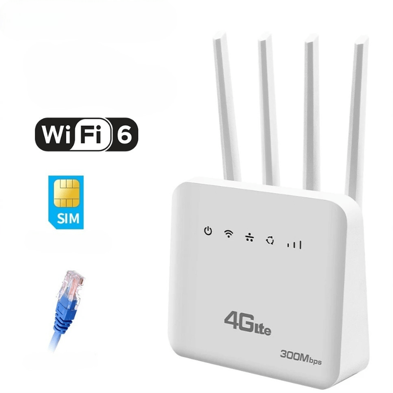 High Tech France™ Routeur WiFi 4G carte sim