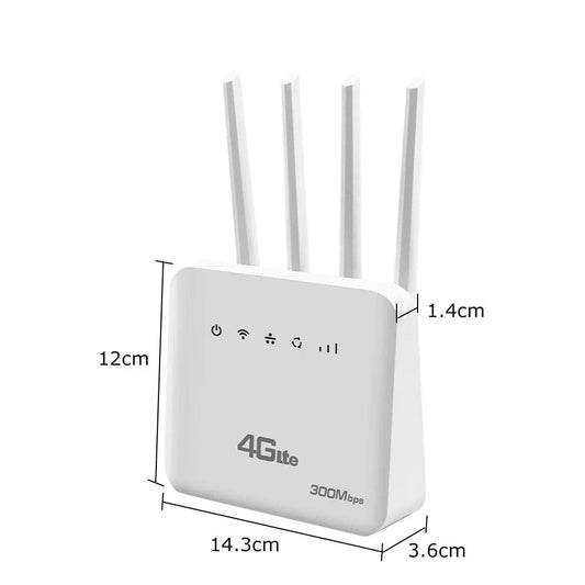 High Tech France™ Routeur WiFi 4G carte sim