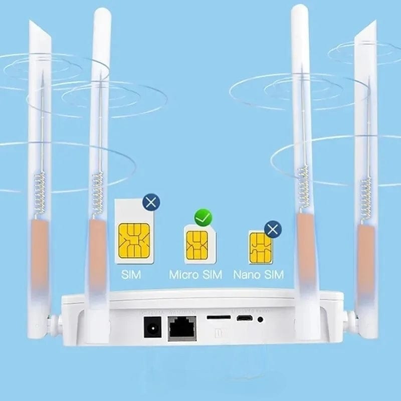 High Tech France™ Routeur WiFi 4G