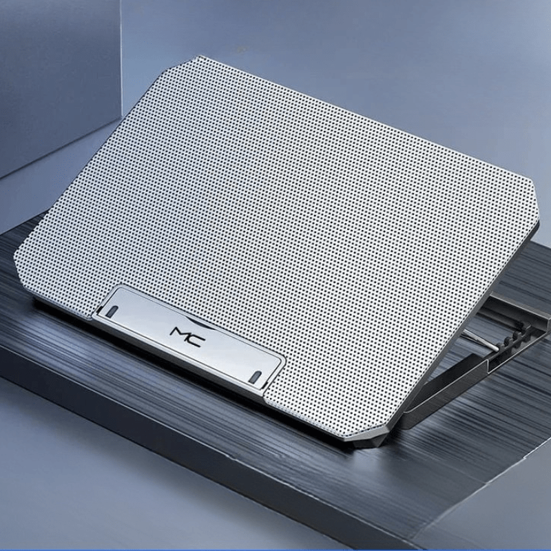 High Tech France Blanc Support refroidisseur pc portable