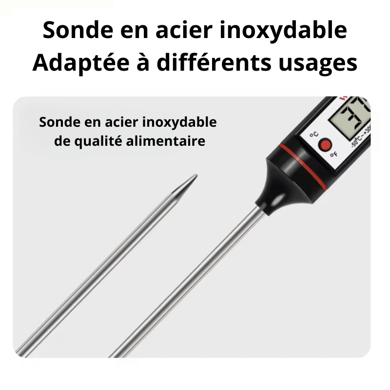 High Tech France Thermomètre digital cuisine