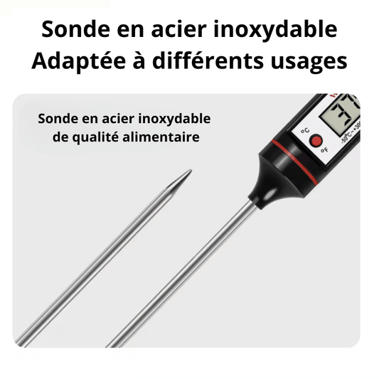 High Tech France Thermomètre digital cuisine