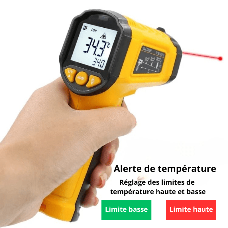 High Tech France Thermomètre infrarouge