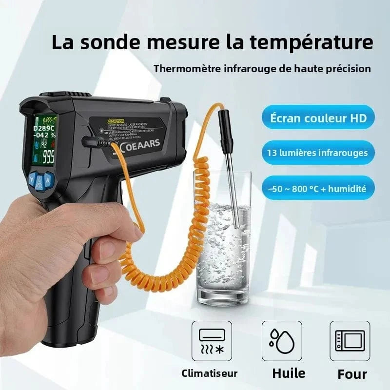 High Tech France Thermomètre laser cuisine