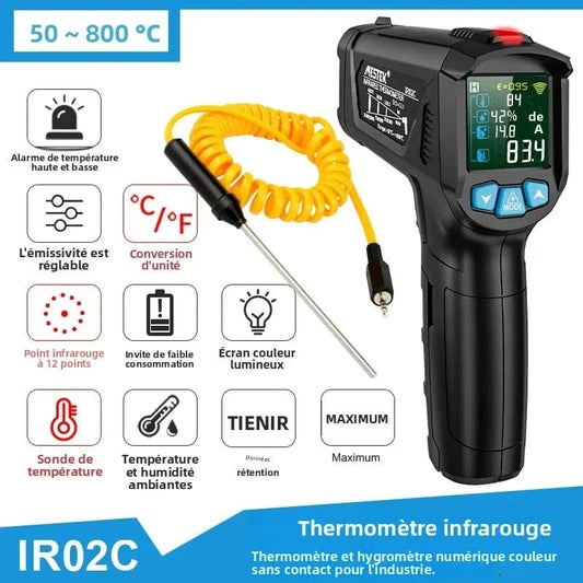 High Tech France Thermomètre laser cuisine
