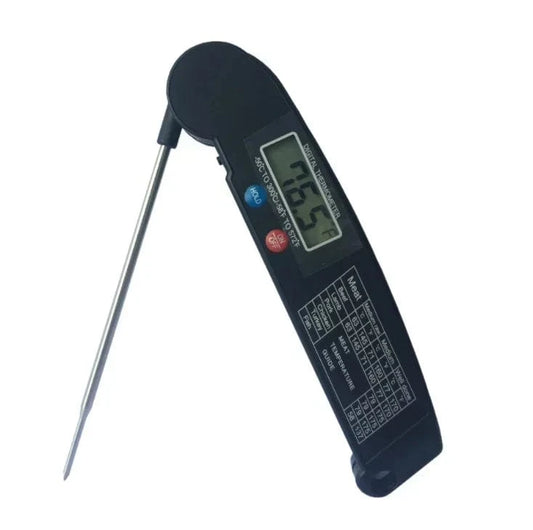 High Tech France Black Thermomètre pour cuisiner