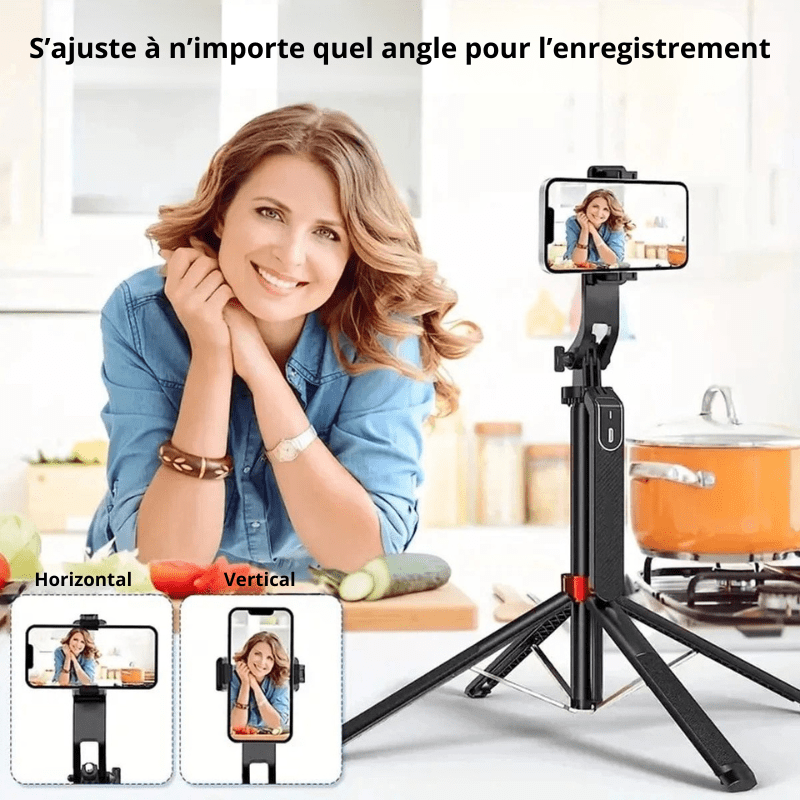 High Tech France Trépied pour téléphone portable