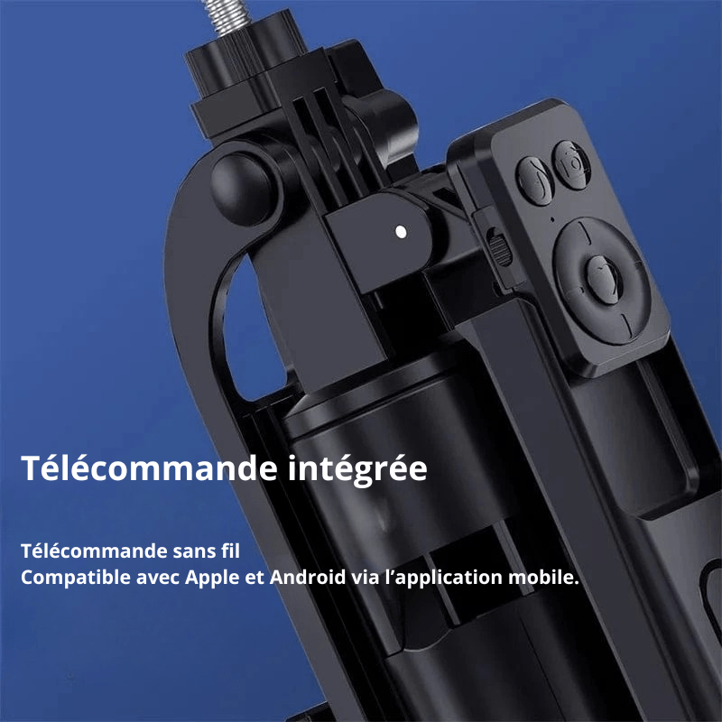 High Tech France Trépied téléphone avec lumière