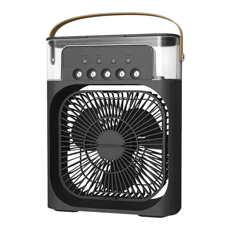 High Tech France™ Noir Ventilateur climatiseur portable