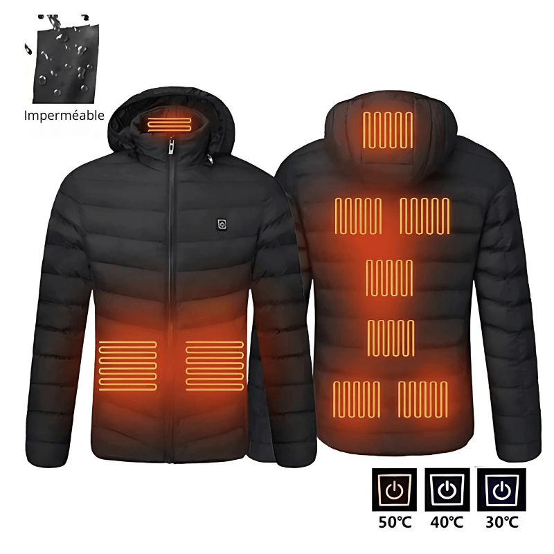High Tech France Veste chauffante pour femme et homme